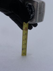 Skyline Snow Depth, Oct 28 2009.JPG